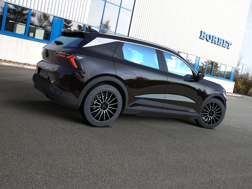 LAMERA (L)|Schwarz Matt Poliert 19