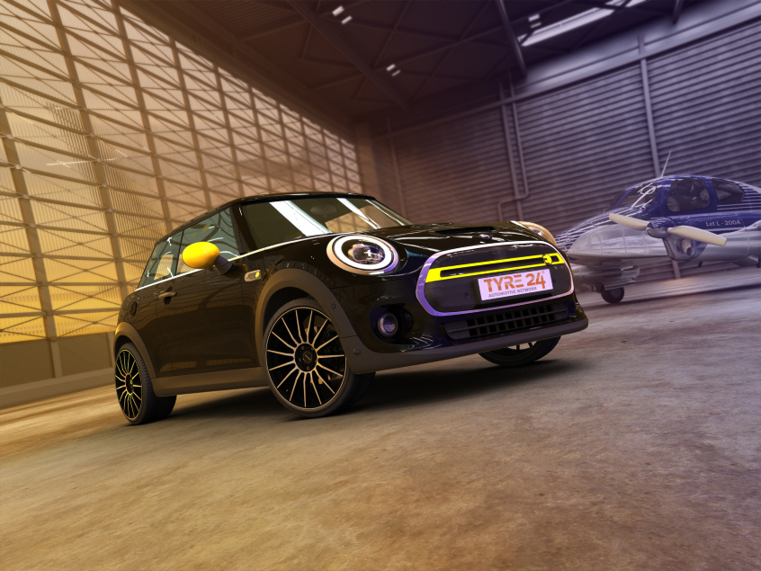 LAMERA (L)|Schwarz Matt Poliert 19