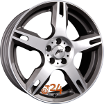 AEZ TACANA Anthrazit Frontpoliert Einteilig 7.00 x 16 ET 40.00  5x112