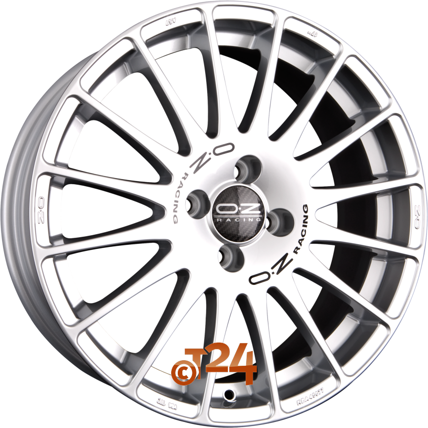 SUPERTURISMO GT|Race Silver + Black Lettering 16