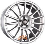 OZ SUPERTURISMO DAKAR Matt Race Silver + Black Lettering Einteilig 9.00 x 21 ET 50.00  5x112