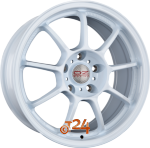 OZ ALLEGGERITA HLT Weiss lackiert Einteilig 7.00 x 17 ET 44.00  4x100