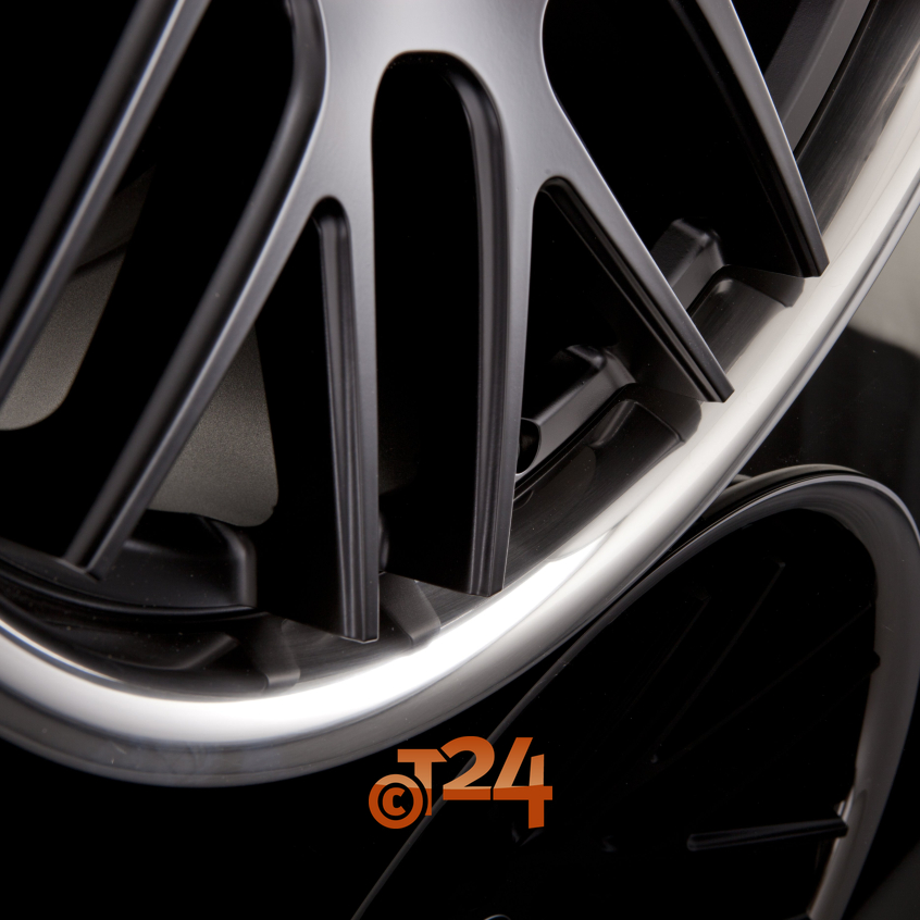 CONCAVE|Black Matt Inox 19