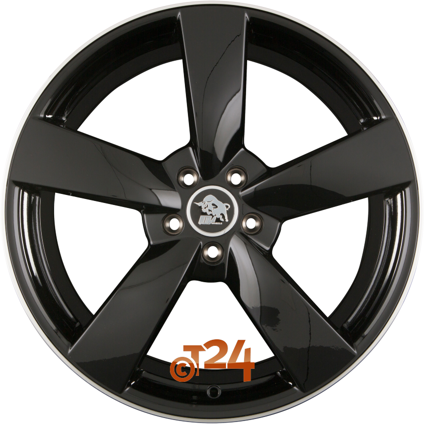 UA5-RS|Black Rim Polished 22