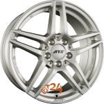 ATS MIZAR Polar-Silber Einteilig 10.00 x 21 ET 30.00  5x112