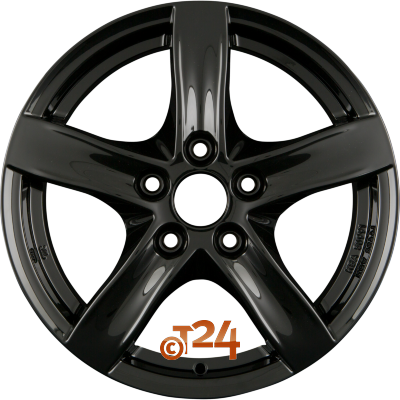 RIAL ARKTIS 6x15 ET38 5x105 Diamant-Schwarz Einteilig