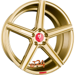 MB-DESIGN KV1 Gold Glänzend Einteilig 8.50 x 19 ET 35.00  5x114.3