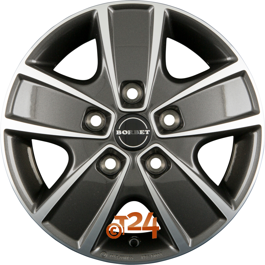 CWG|Mistral Anthracite Polished 16