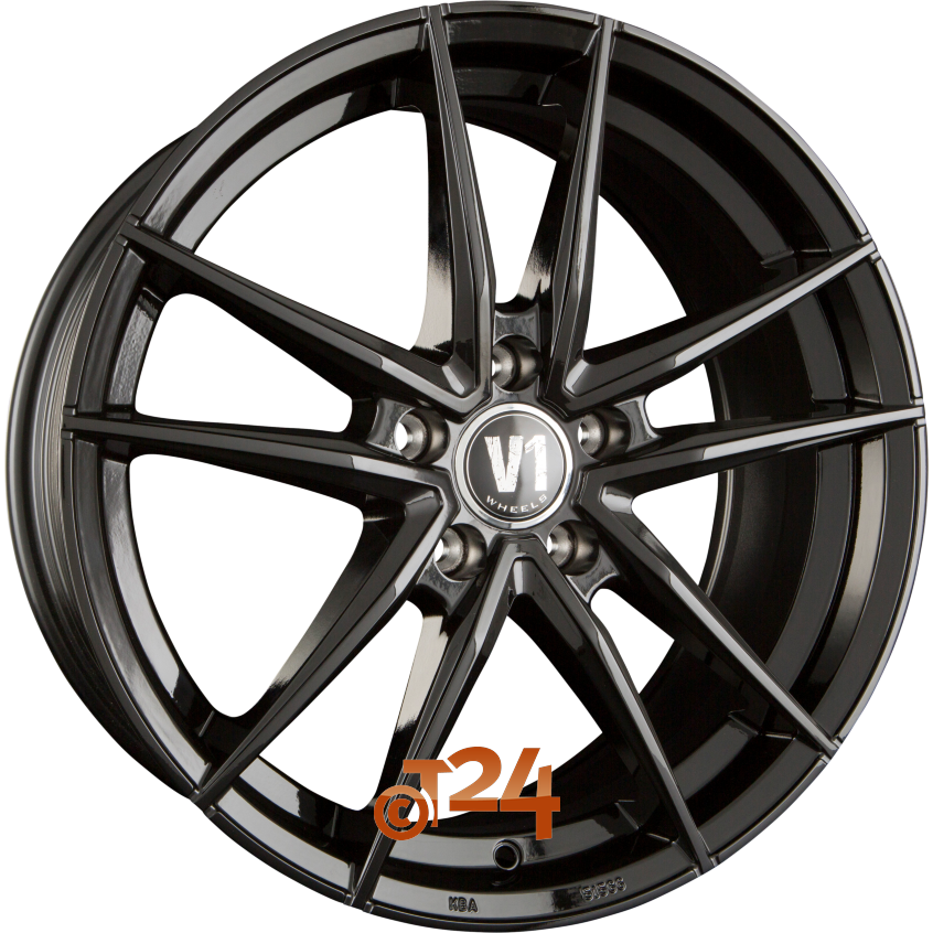 V3|Schwarz Glanz Lackiert SW+ 18