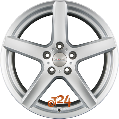 DEZENT TY 6.5x16 ET41 5x115 SILVER - Silber Einteilig