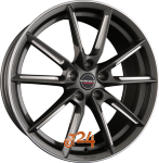 BORBET LX Graphite Spoke Rim Polished Einteilig 8.50 x 19 ET 37.00  5x114.3