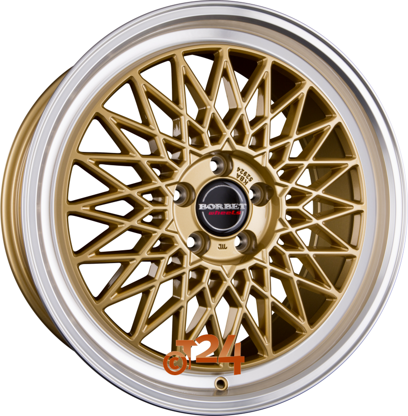 B|Gold Rim Polished 17