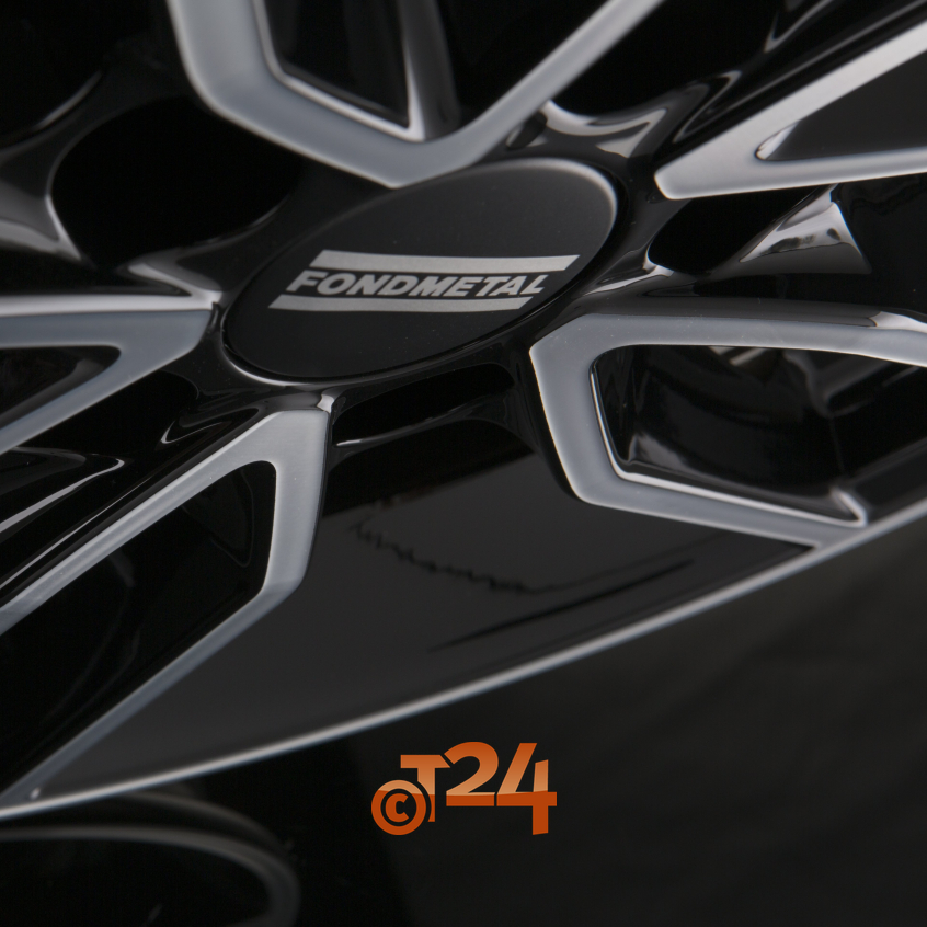 KOROS|Glossy Black Machined - Diamond Black 17