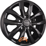 MAK LOAD 5 Gloss Black Einteilig 6.50 x 16 ET 50.00  5x112