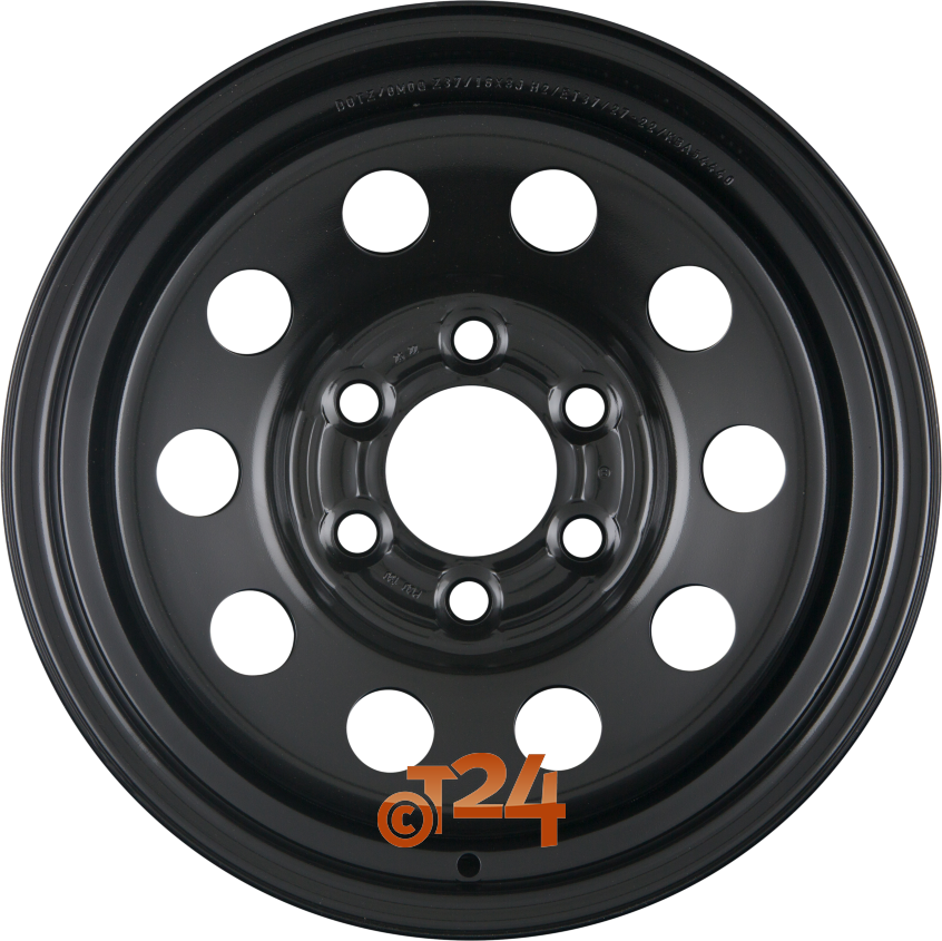 MODULAR|Black - Offroad Stahlfelge 16