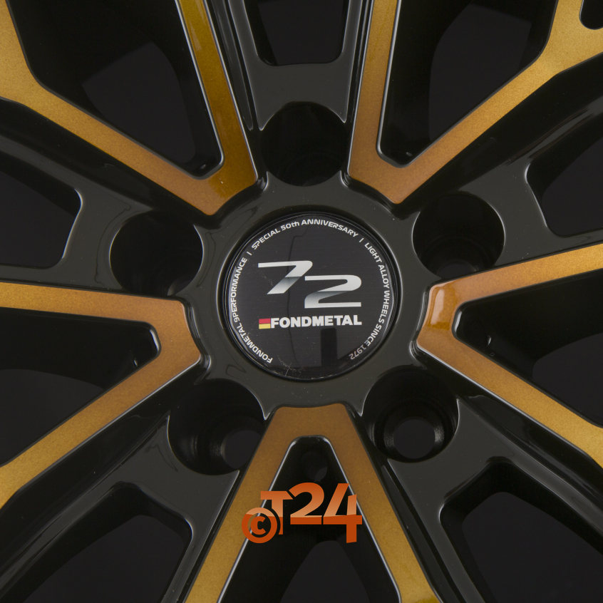 1972|Glossy Black Bronze Machined 21