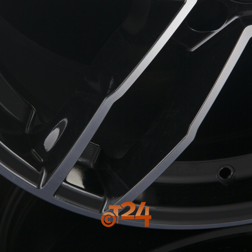 ALITO|NERO S MACHINED - Schwarz Glanz Frontpoliert 17
