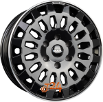 MAK OVERLAND Gloss Black Mirror Ring Einteilig 6.50 x 16 ET 51.00  6x120