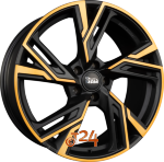 MAM MAM RS5 Matt Black Front Copper (MBFC) Einteilig 8.50 x 19 ET 40.00  5x114.3