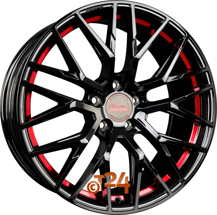 MAM RS4|Black Painted Red Inside (BPRI) 20