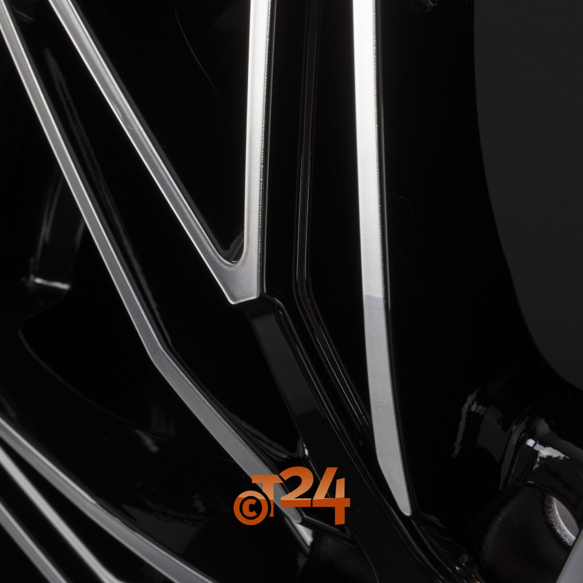 PREDATOR|NERO S MACHINED - Schwarz Glanz Frontpoliert  19