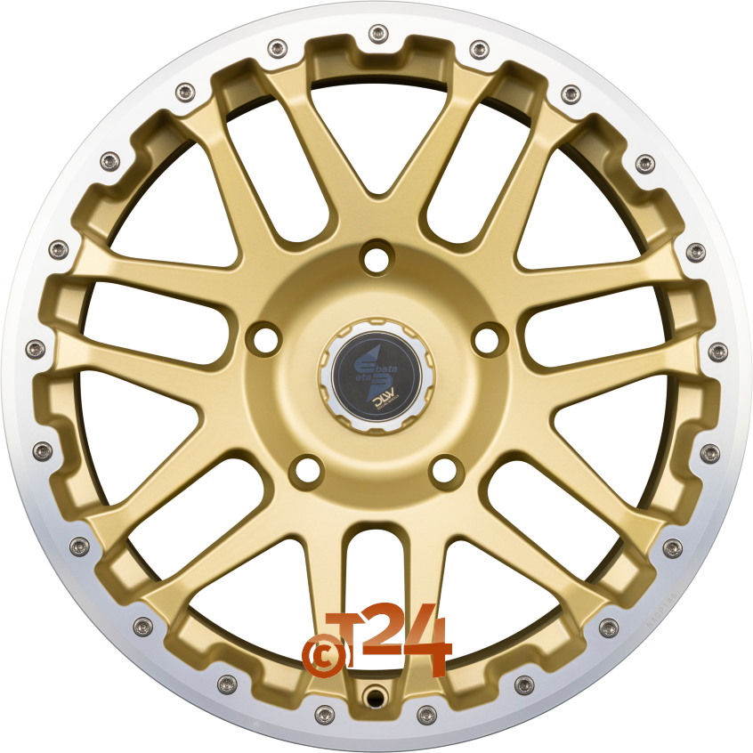 COMBAT CV|Gold Matt Lip + Cap Polish 18