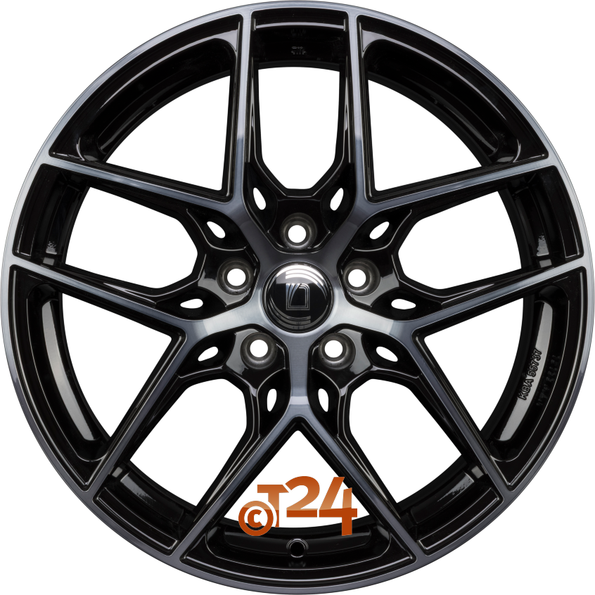 MM1004|Gloss Black Dark Polished 18