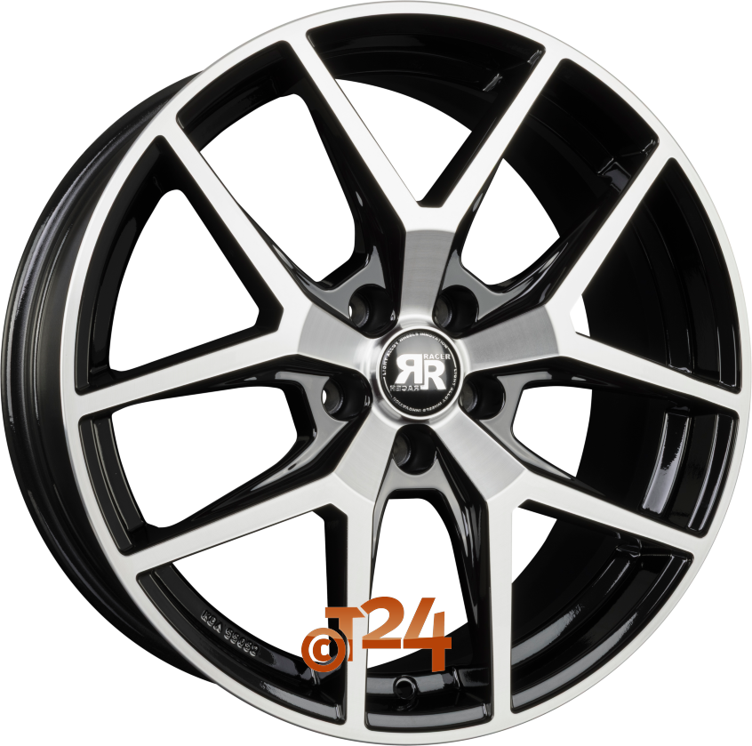 ELEMENT|Noir Brillant Face Polie - Bright Black Machined 19