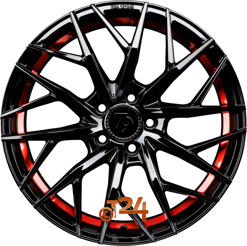 SSF-1|Black Glossy Red Inner Lip (BGRIL) 19