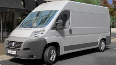 Ducato III mit LK 5x118 geschl. Aufbau, ohne Radh.-Verbr.