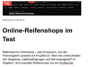 Online-Reifenshops im Test