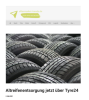 Altreifenentsorgung jetzt über Tyre24