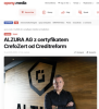 ALZURA AG z certyfikatem CrefoZert od Creditreform