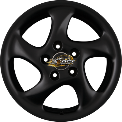 AH TURBO Racing Schwarz Matt
