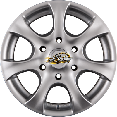 BROCK / RC MATRIX (RCM2) Kristallsilber (KS) — Zilver lichtmetalen velg
