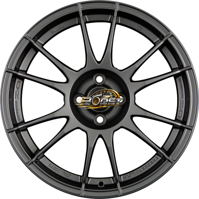 OZ ULTRALEGGERA Matt Graphite Silver 7.00x17 4x100 OZ ULTRALEGGERA Matt Graphite Silver 7.00x17 4x100