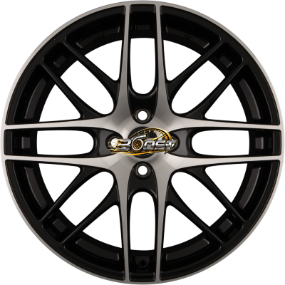 BBS CS Schwarz Diamantgedreht — Zwart lichtmetalen velg