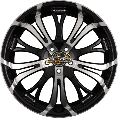 BARRACUDA TZUNAMEE Matt Black Polished 7.50x17 4x98 BARRACUDA TZUNAMEE Matt Black Polished 7.50x17 4x98
