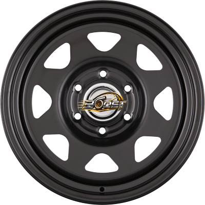 PHARAO DARK Matt Black - Offroad Stahlfelge