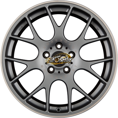 BBS CH-R Titan Matt mit Edelstahl Anfahrschutz 12.00x19 5x130 BBS CH-R Titan Matt mit Edelstahl Anfahrschutz 12.00x19 5x130