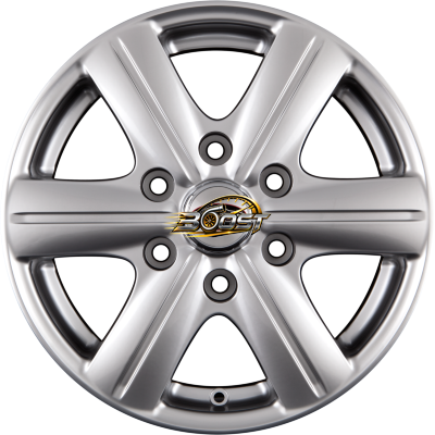 TEAM DYNAMICS RIMFIRE HDX 6 High-Power-Silver — Zilver lichtmetalen velg