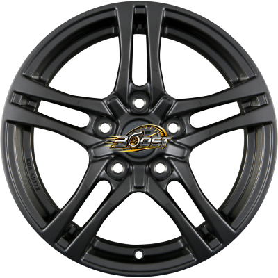 BROCK / RC RC26 Titan Metallic (TM) — Grijs/antraciet lichtmetalen velg