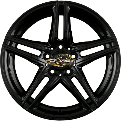 BORBET XRT Black Glossy — Zwart lichtmetalen velg