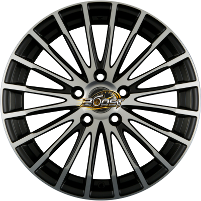 MAK FATALE Ice Black — Zwart lichtmetalen velg