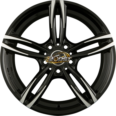 AVUS Racing AC-MB3 Black Polished 8.00x18 5x120 AVUS Racing AC-MB3 Black Polished 8.00x18 5x120
