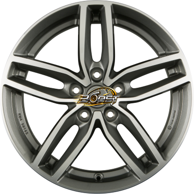 BROCK / RC RC29 Himalaya Grey Voll Poliert (HGVP) 7.50x17 5x108 BROCK / RC RC29 Himalaya Grey Voll Poliert (HGVP) 7.50x17 5x108