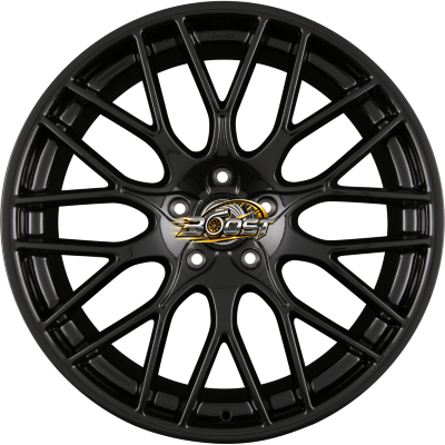 DIEWE WHEELS IMPATTO NERO S - Schwarz Glanz — Zwart lichtmetalen velg