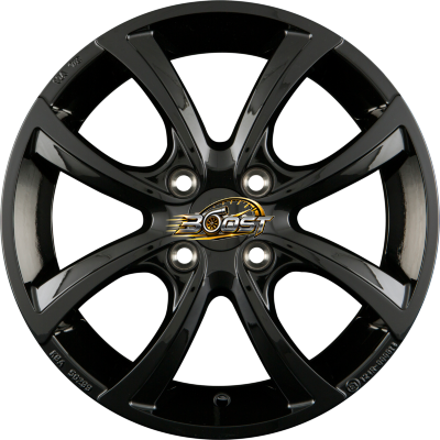 TELESTO (OX10) GLOSSY BLACK - Schwarz Glanz