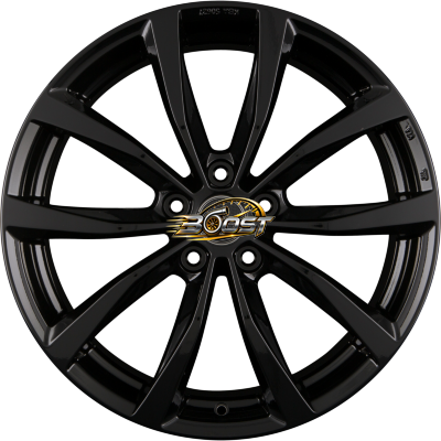 MAK WOLF Gloss Black — Zwart lichtmetalen velg
