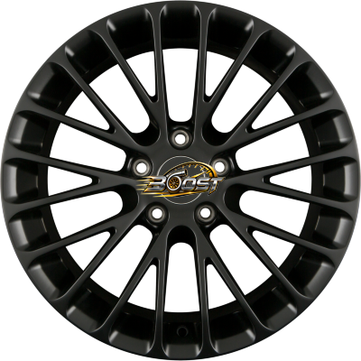BREYTON RACE LS Matt Black (MB) — Zwart lichtmetalen velg